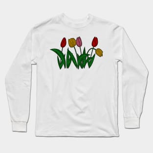 Tulips Long Sleeve T-Shirt